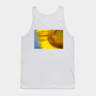 Sunflower with bee. Tank Top